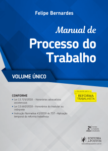 Manual de Processo do Trabalho - Volume Único (2019)