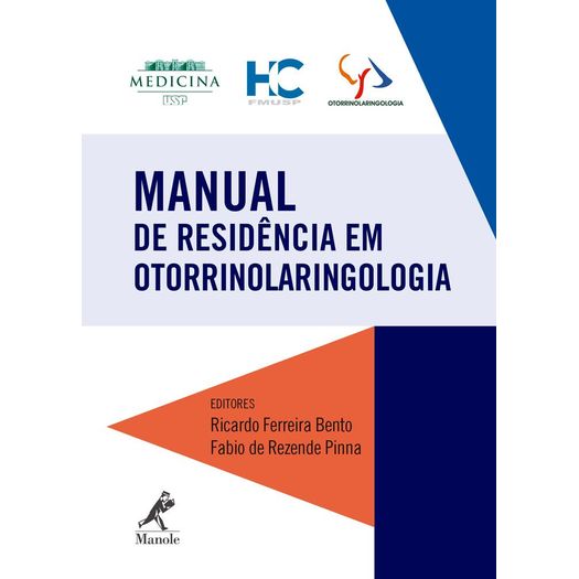 Manual de Residencia em Otorrinolaringologia - Manole