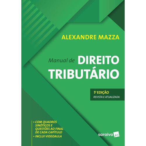 Manual Direito Tributário - 5ª Ed. 2019