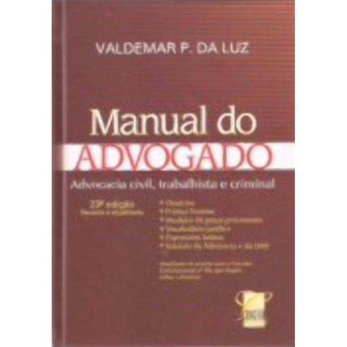 Manual do Advogado - 23ª Ed. 2011