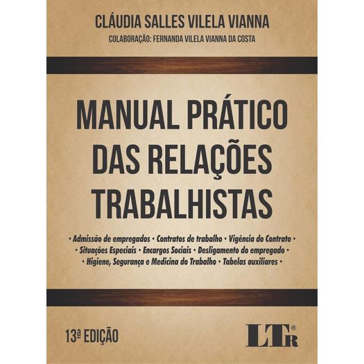Manual Pratico das Relacoes Trabalhistas - Ltr