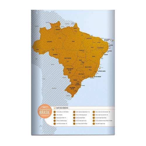 Mapa Brasil Raspadinha Pn223 Wish