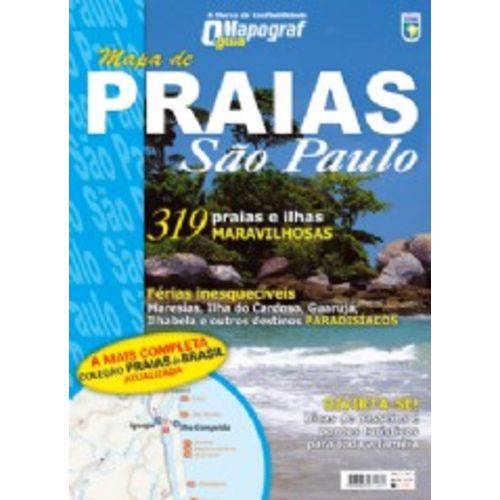 Mapa de Praias Sao Paulo - Mapograf