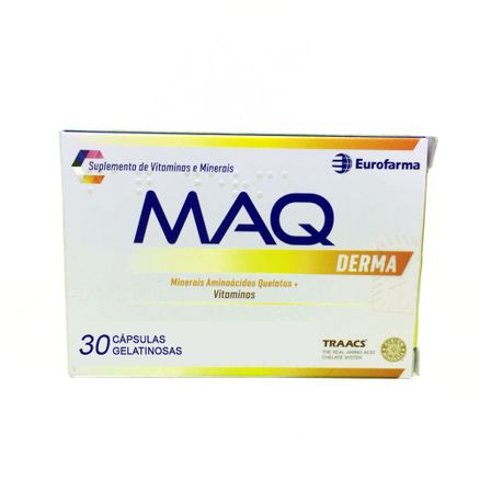 Maq Derma Suplemento Vitaminico 30 Capsulas
