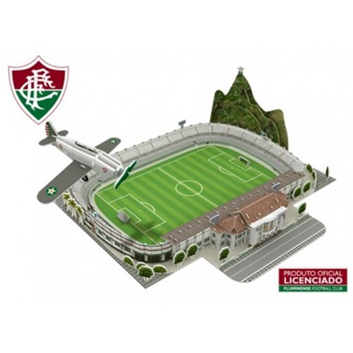 Maquete 3D Estádio Laranjeiras 161 Peças para Montar Del Prado