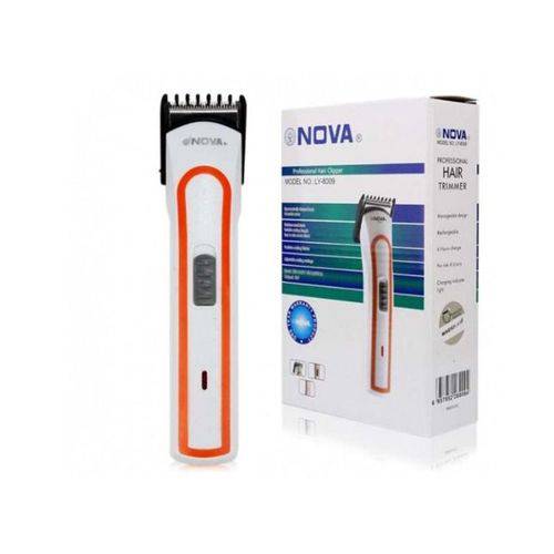 Maquina Aparador Barba Cabelo Pelos Nova Ly-8009 Recarregável Slim