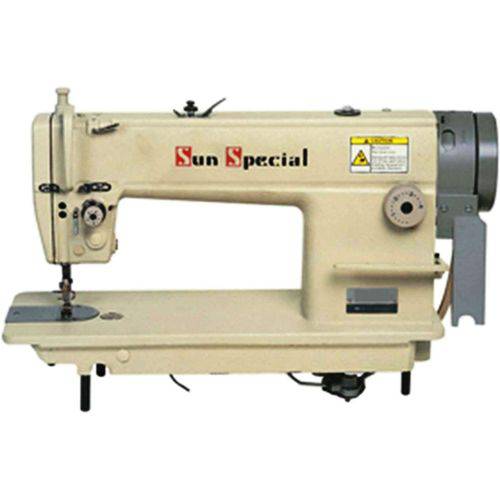 Máquina Costura Industrial Reta Ponto Fixo Lançadeira Grande SSTC7250B Sun Special
