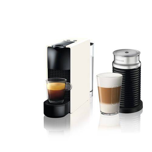 Máquina de Café Nespresso Essenza Mini C30 Aeroccino 3 Branca 220v