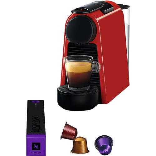 Máquina de Café Nespresso Essenza Mini, Vermelha