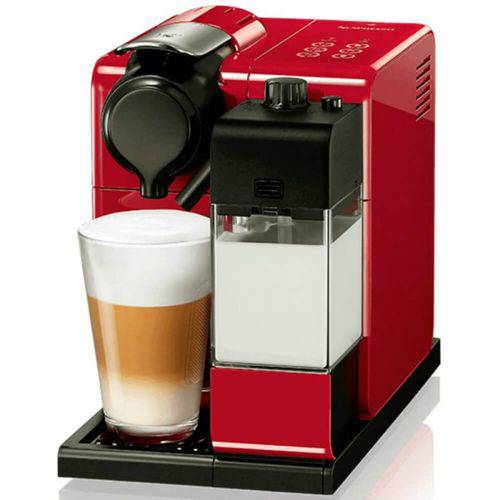 Máquina de Café Nespresso Lattissima Touch Vermelha 110V com Controle Automático de Café