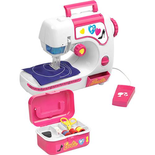 Máquina de Costura Barbie Bang Toys Rosa