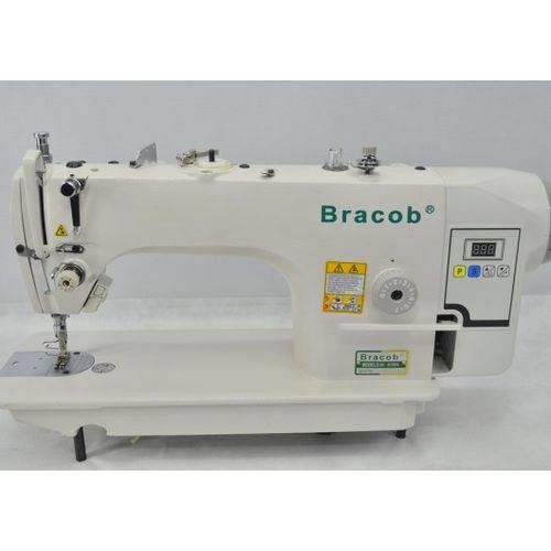 Máquina de Costura Industrial Reta Bc9100 Completa,motor Direct Drive,5000ppm - Bracob