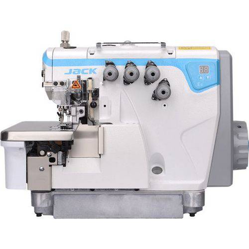 Máquina de Costura Interlock Industrial Eletrônica E4-5, 2 Agulhas, 5 Fios,6500ppm-Jack