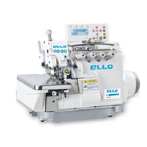 Máquina de Costura Overloque Eletrônica 2 Fios Corte de Linha 8000ppm El-8000bdi-4-m2-24/ut