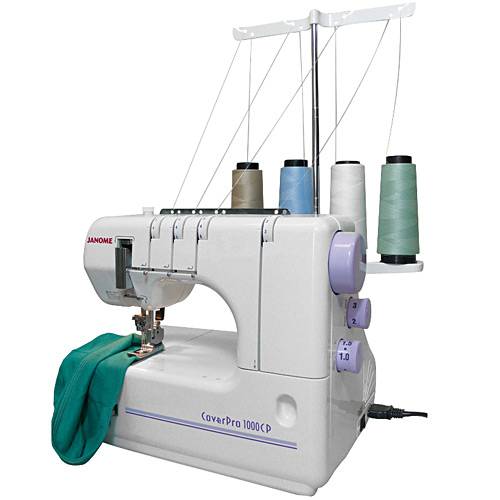 Máquina de Costura Uso Doméstico Galoneira 1000CP - Janome