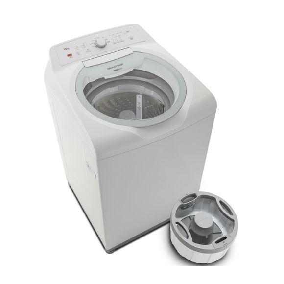 Máquina de Lavar Brastemp 15kg Double Wash com Ciclo Edredom 110V