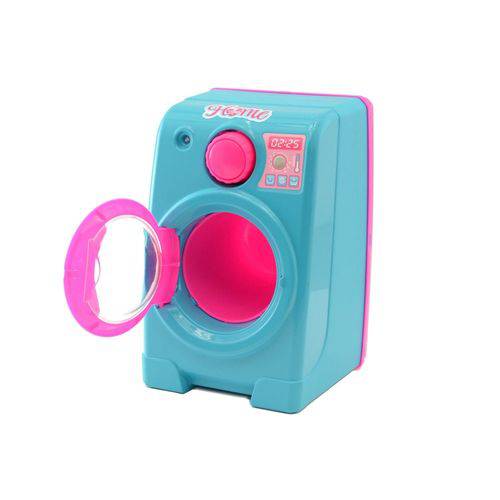 Máquina de Lavar Brinquedo Infantil com Som e Luz