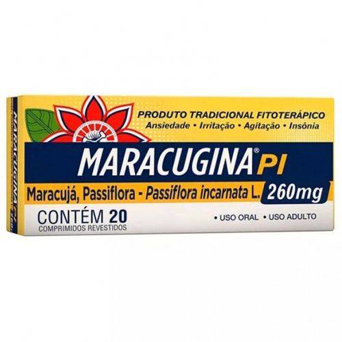 Maracugina Pi 260mg com 20 Comprimidos Revestidos