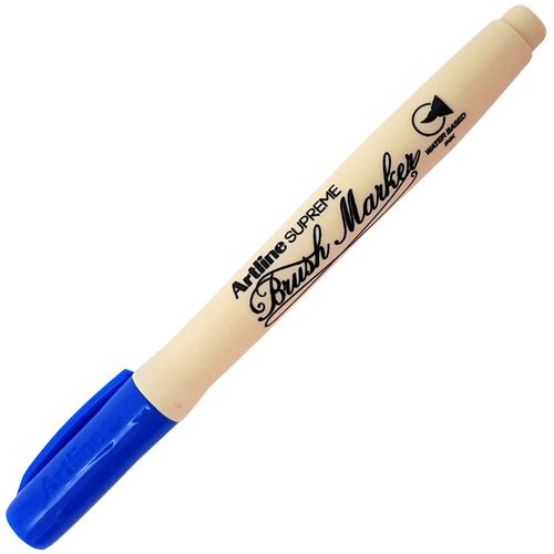 Marcador Artístico Brush Marker Artline Supreme Azul 1028963