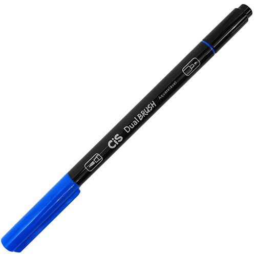 Marcador Artístico Dual Brush Aquarelável Azul Royal Cis 1028922