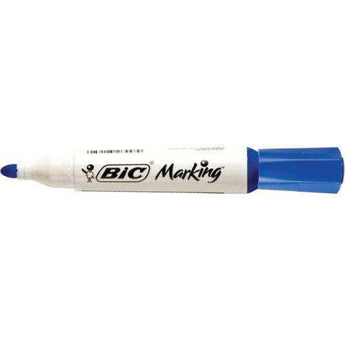 Marcador de Quadro Branco Bic Marking Azul Recarregável Un. - Bic