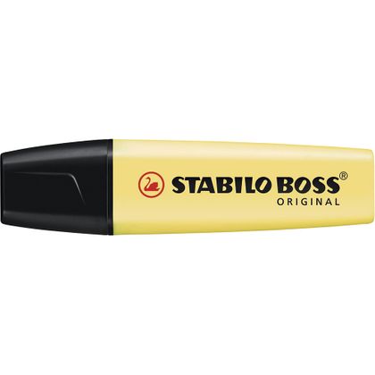 Marcador de Texto Boss Pastel Amarelo - Stabilo Stabilo