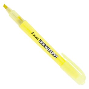 Marcador de Texto Lumi Color Soft Amarelo Pastel Pilot