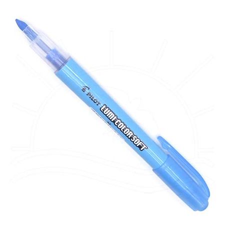Marcador Lumi Color Soft Tons Pastel Pilot Azul Pastel