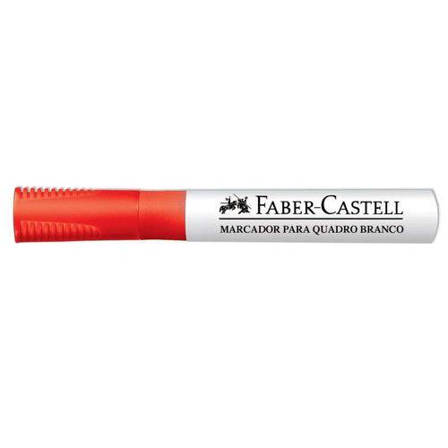 Marcador P/ Quadro Branco Faber Castell - Vermelho
