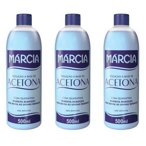 Márcia Acetona 500ml (kit C/03)