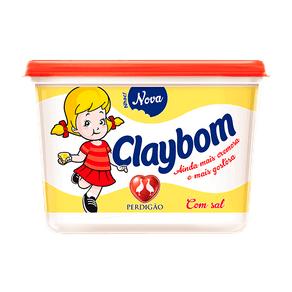 Margarina Claybom Cremosa com Sal 500g