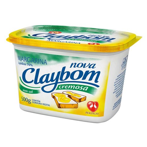 Margarina Claybon 500g Sem Sal