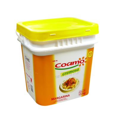 Margarina Coamo Cremosa 50% Lipídios 15kg