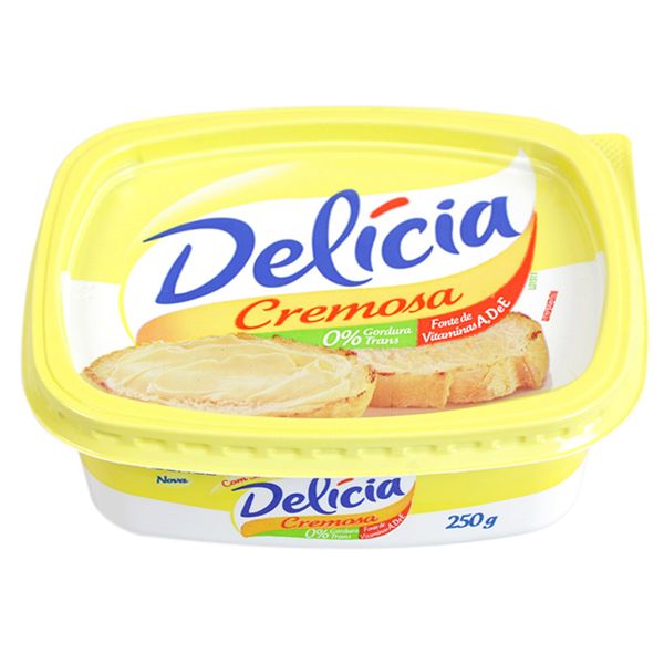 Margarina Delicia 250g com Sal