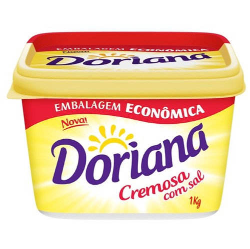 Margarina Doriana 1kg com Sal