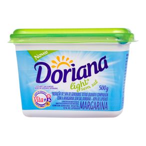 Margarina Light Sem Sal Doriana 500g