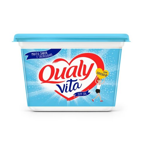 Margarina Qualy 500g Vita Sem Sal