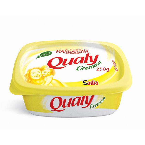 Margarina Qualy 250g Sem Sal