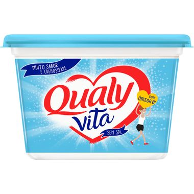 Margarina Sem Sal Qualy Vita 500g