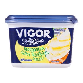 Margarina Sem Sal Vigor 500g
