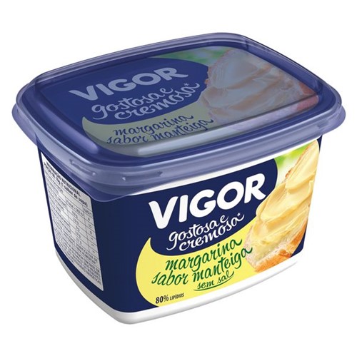 Margarina Vigor 500g Sem Sal