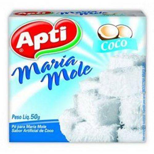 Maria-mole Apti Coco Caixa com 12 - 50gr