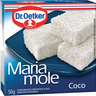 Maria Mole em Pó Sabor Coco Dr. Oetker 50g