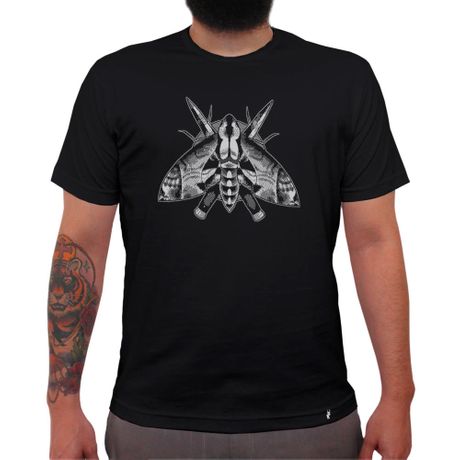 Mariposa - Camiseta Clássica Masculina