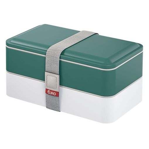 Marmita Dupla Verde 1,2L Lunch Box Fit Euro