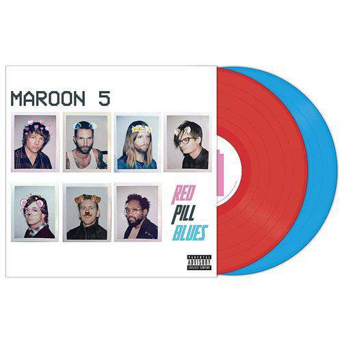 Maroon 5 / Red Pill Blues Colored Vinyl, Red, Blue - 2 Lps Importados