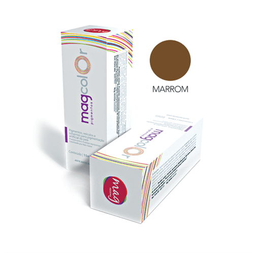 Marrom Pigmento Mag Color 15ml