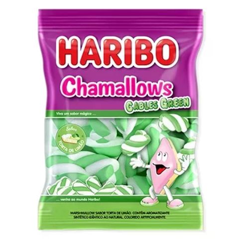 Marshmallow Chamallows Cables Verde 250g - Haribo