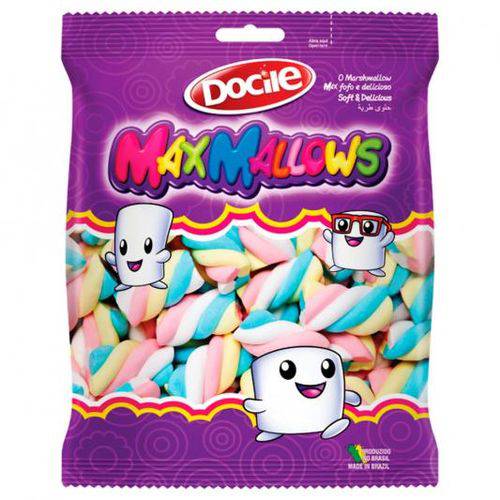 Marshmallow Docile Twist Color 1 C/250grs Pacote C/ 250 Grs