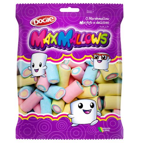 Marshmallow Tubo Color 250g - Docile